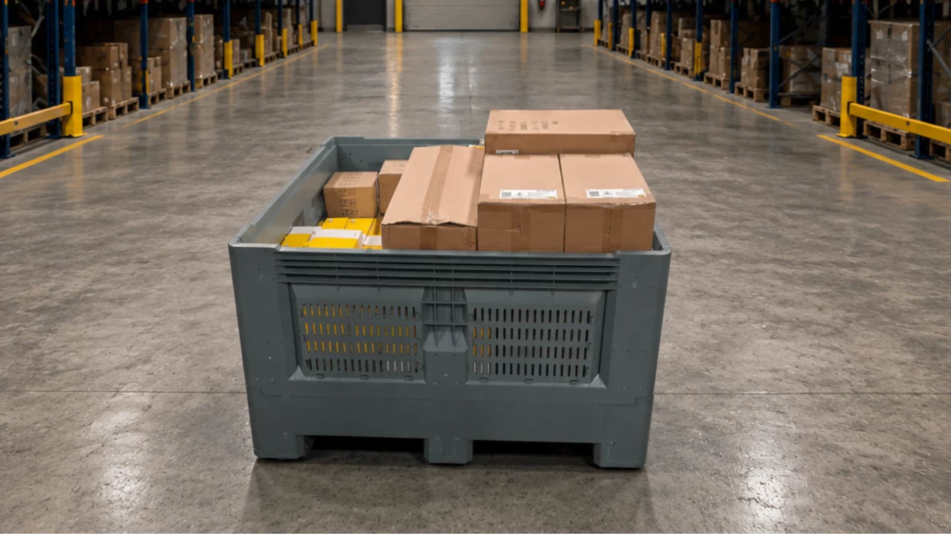 Paper, Packaging & Printing — plastic pallets and material handling